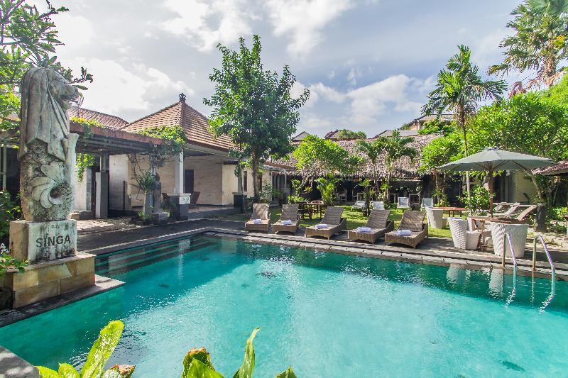 Jimbaran Lestari Hotel & Residence - Spa Kültér fotó
